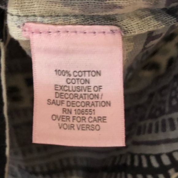 Calypso St. Barth | Gauze Embroidered Boho Tunic Top Swim Beach Small - Picture 15 of 16